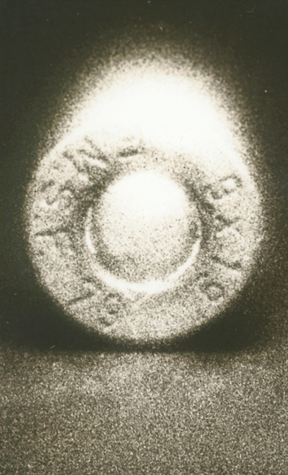 Poesia Federal Argentina Tapa del poemario, fotografía en sepia de aspirina amplificada