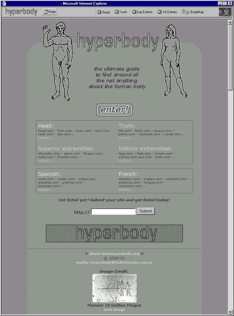 Hyperbody Web Web hyperbody