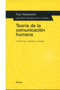 portada: Teoría de la comunicación humana
